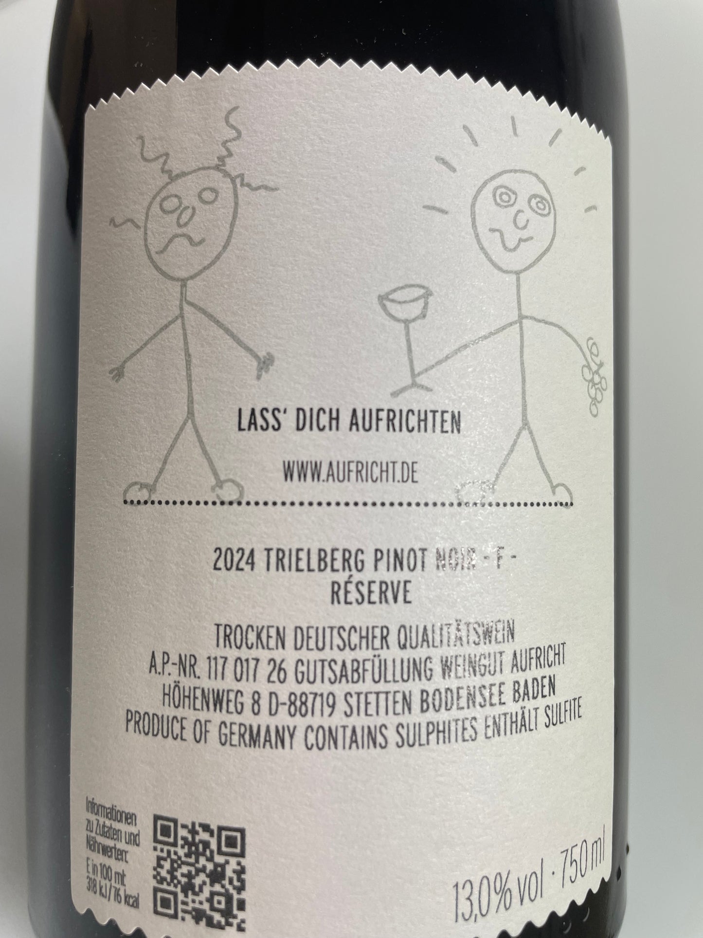 Pinot Noir F reserve Trielberg 2024 Johannes Aufricht