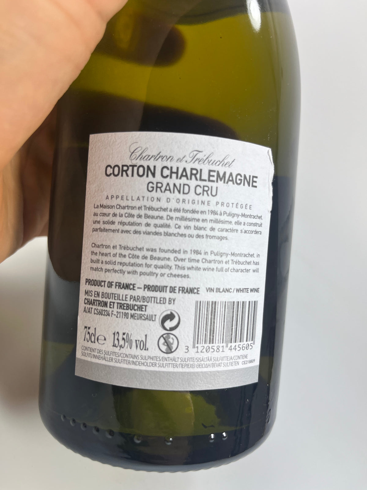 Corton Charlemagne Grand Cru 2017