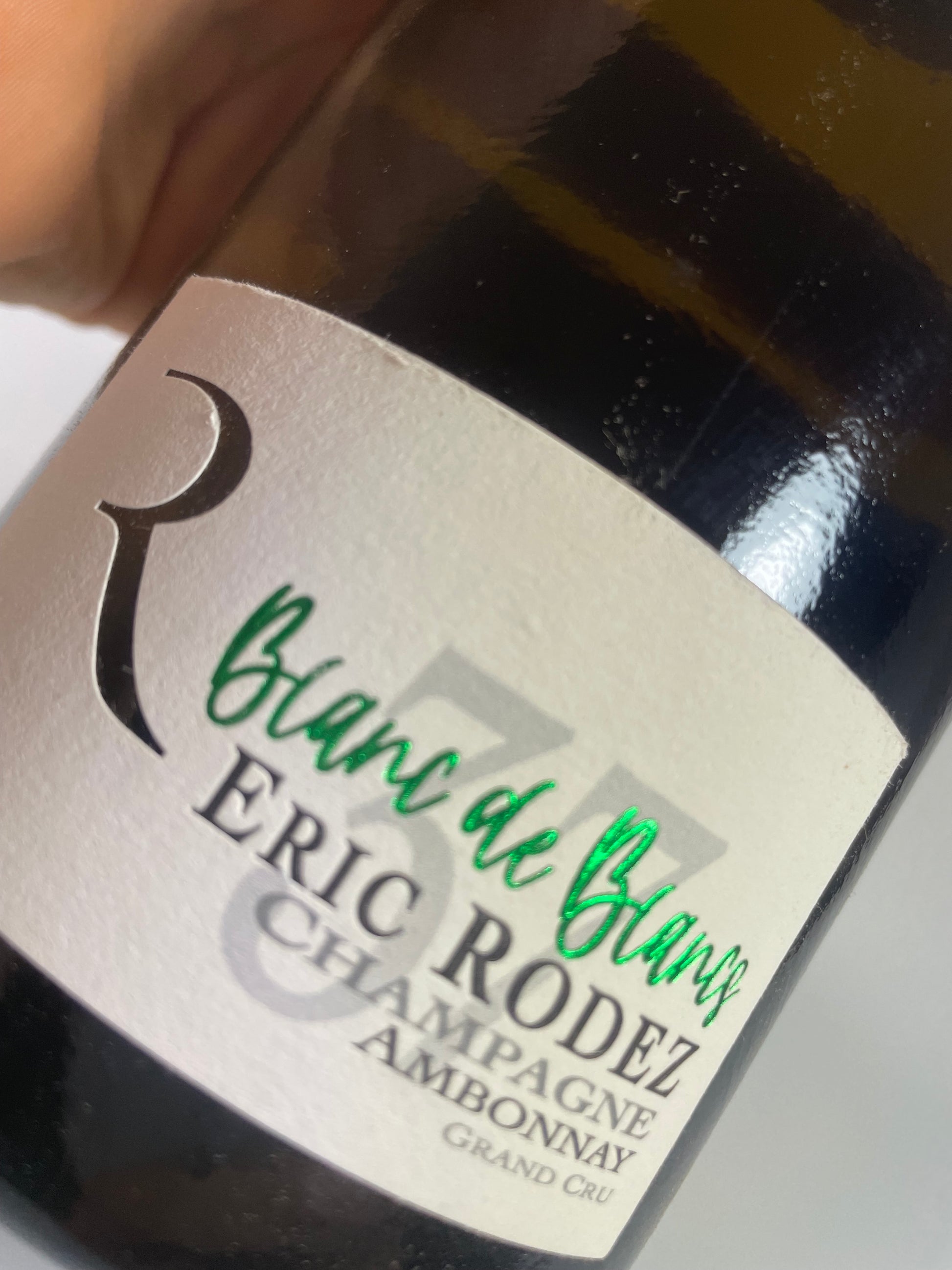 Etikett Eric Rodez blanc de blanc