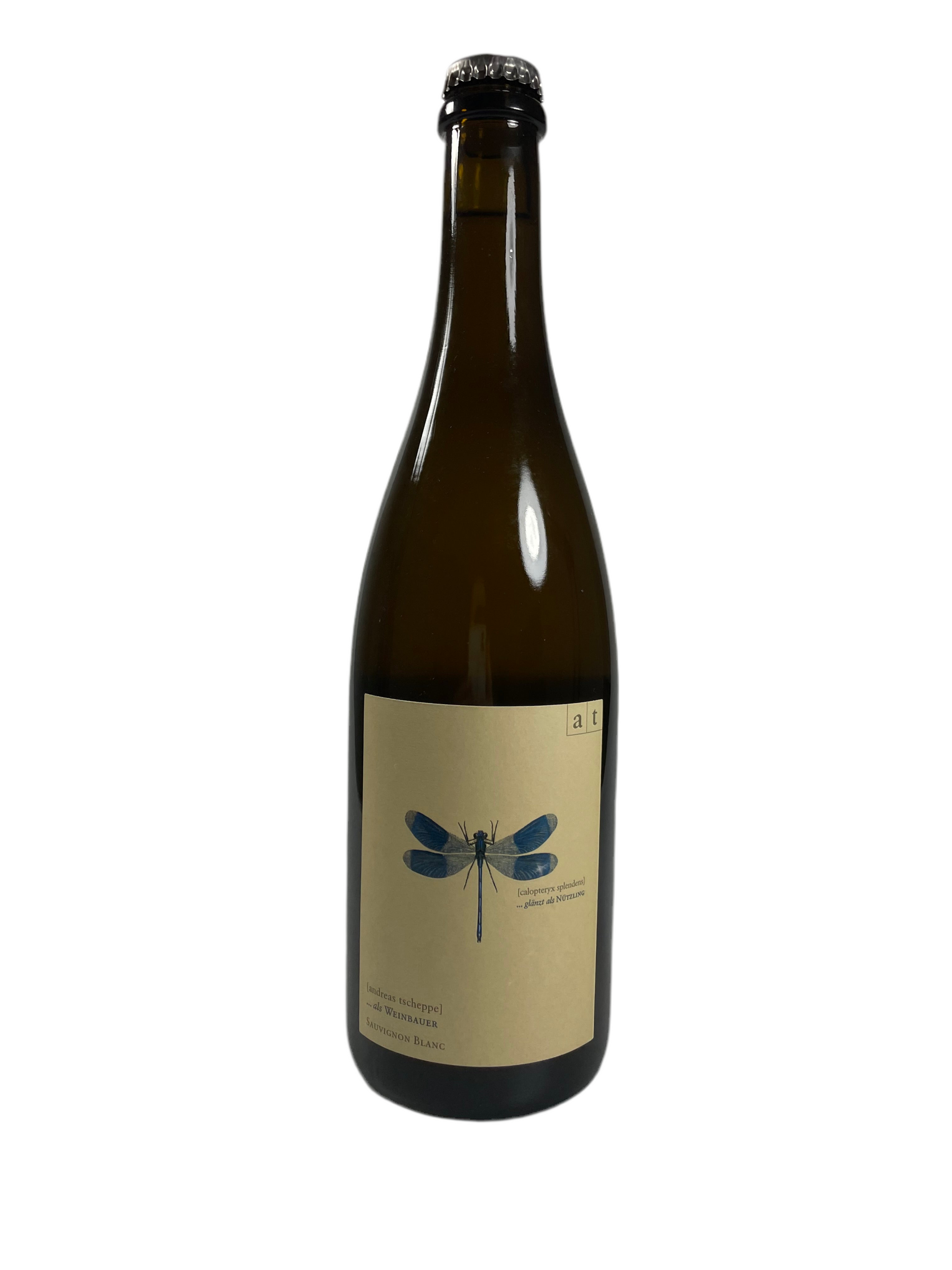 Weinflasche Tscheppe Blaue Libelle "plus" Sauvignon Blanc 2022