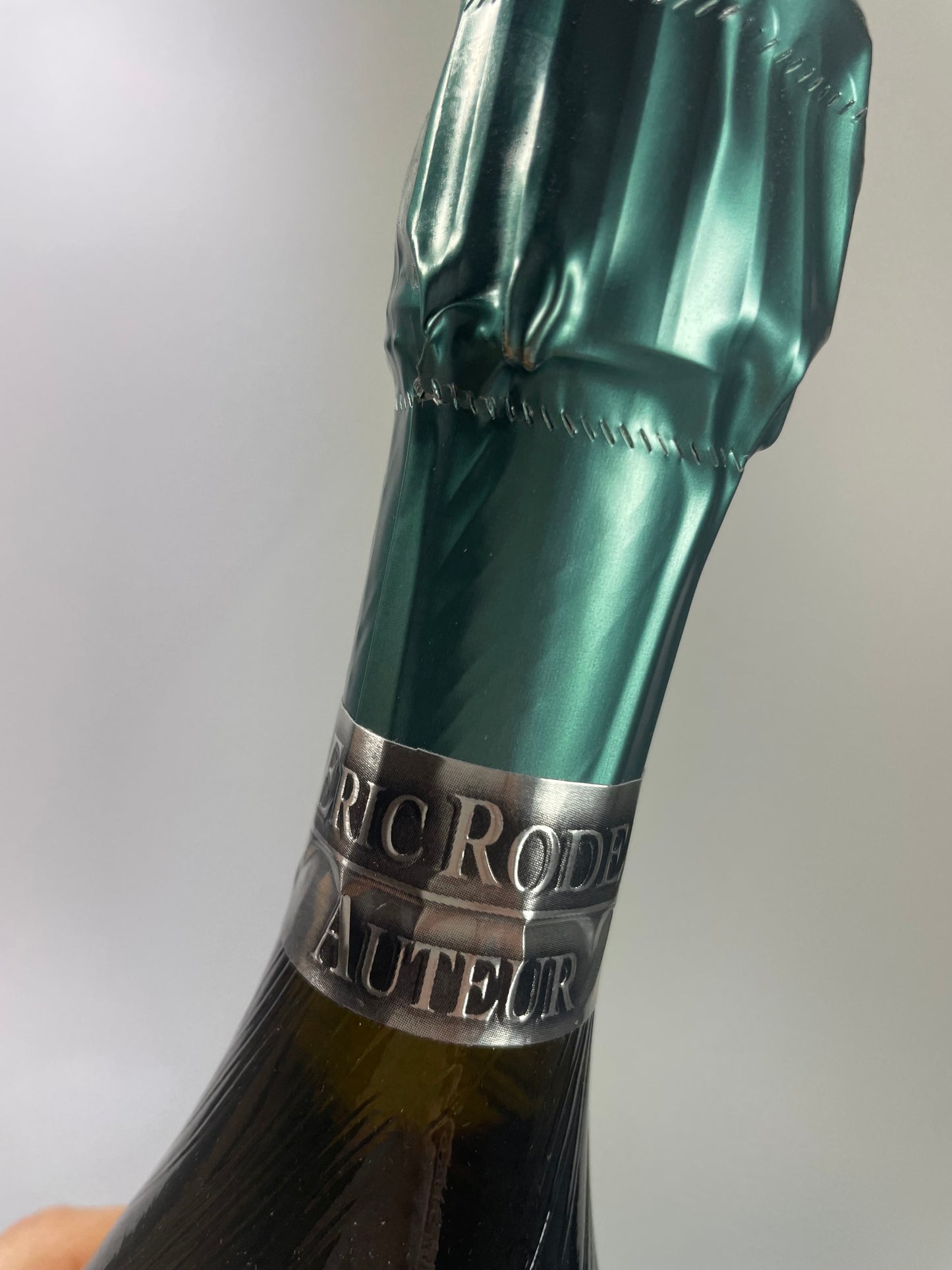 grüne Kapsel Champagner Eric Rodez blanc de blanc