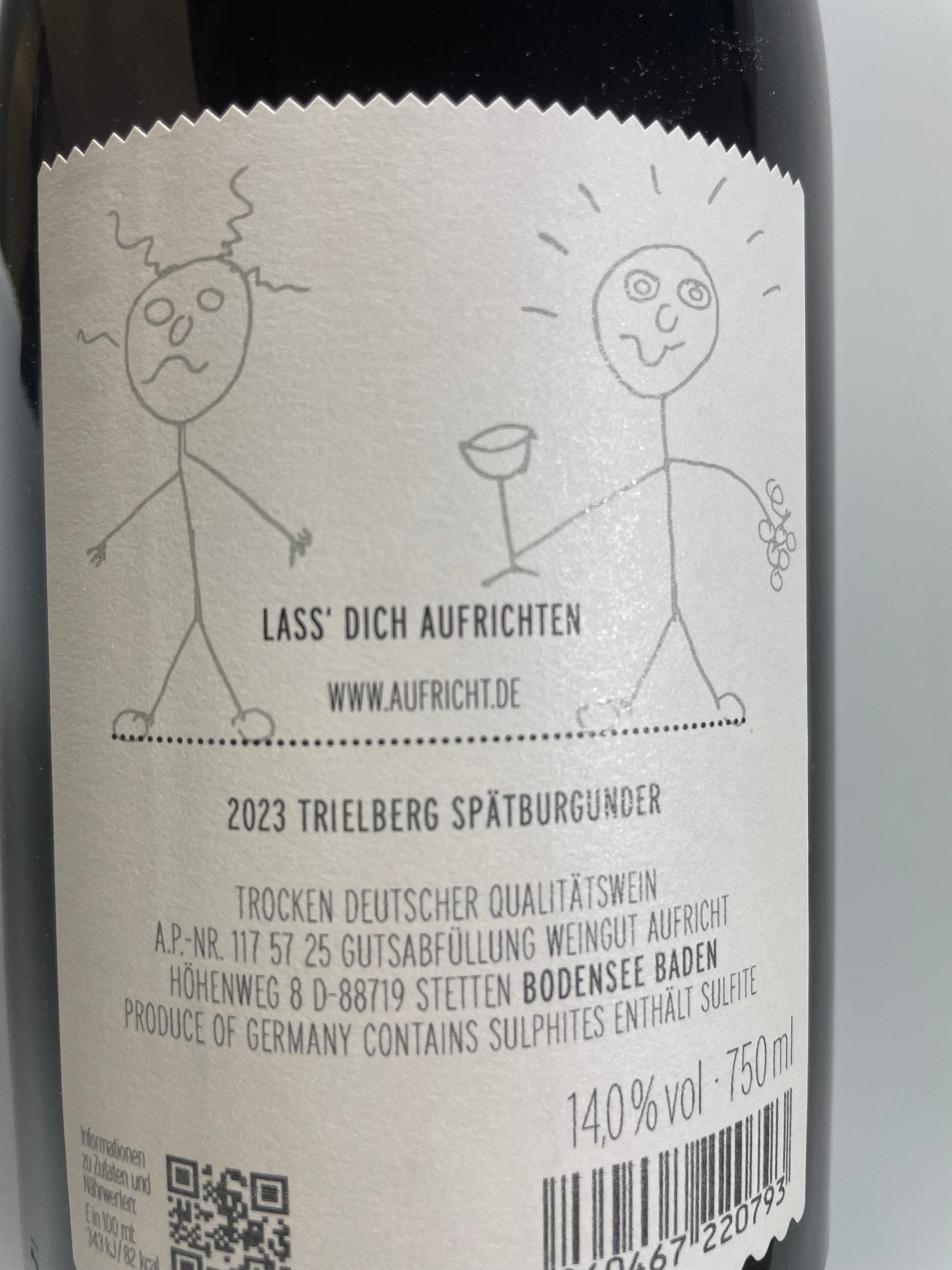 Spätburgunder Trielberg 2023 Aufricht