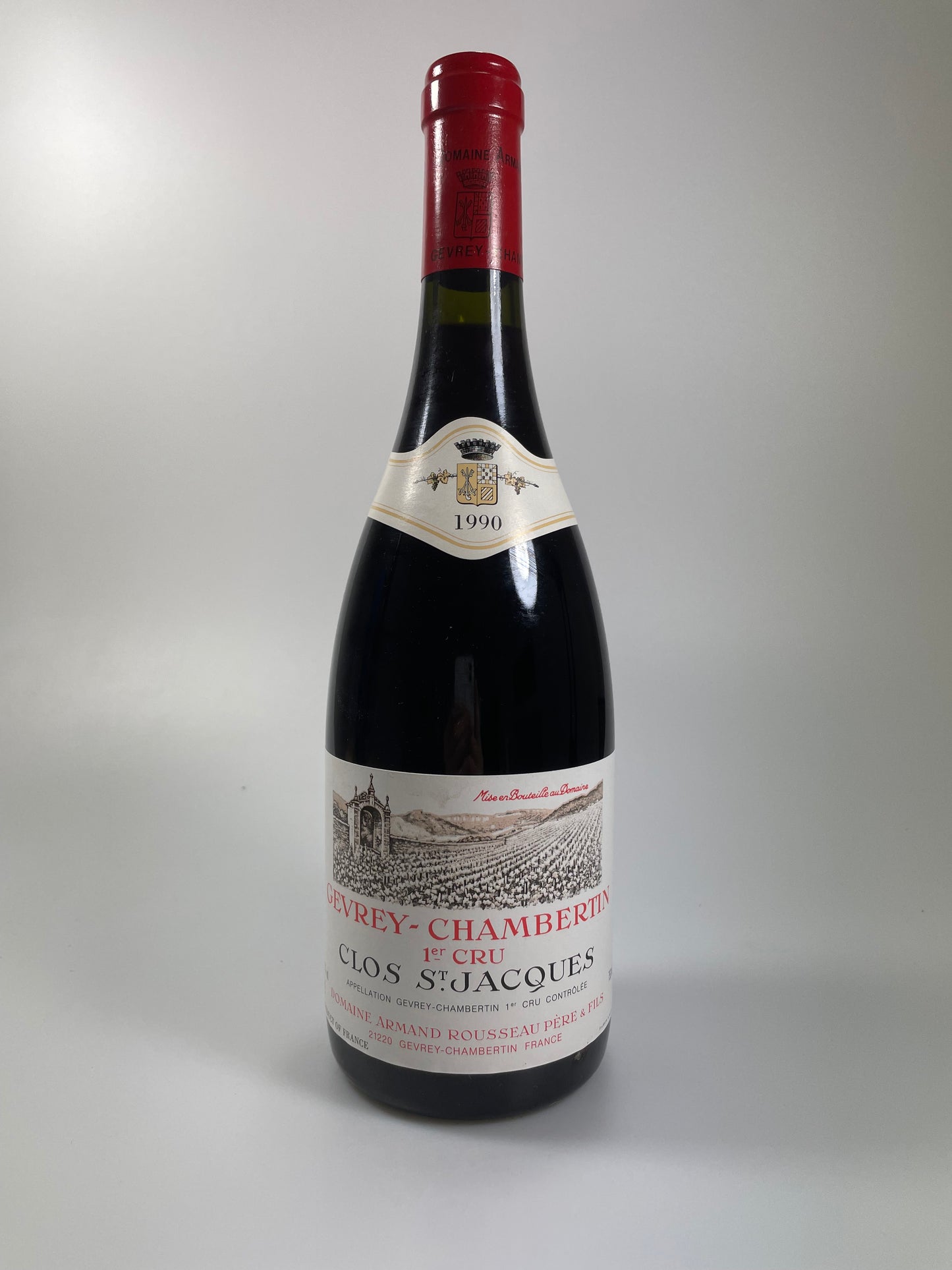Gevrey Chambertin Clos St. Jacques 1er 1990 von Rousseau