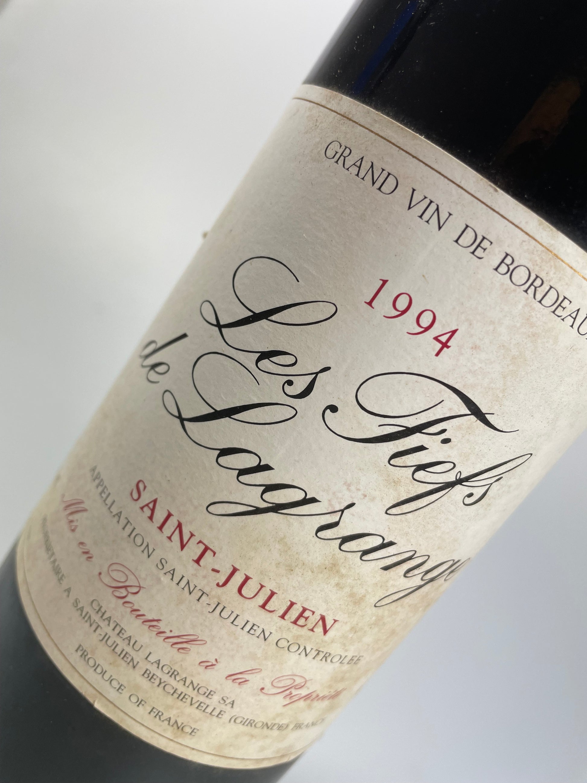 Etikett hateau Lagrange