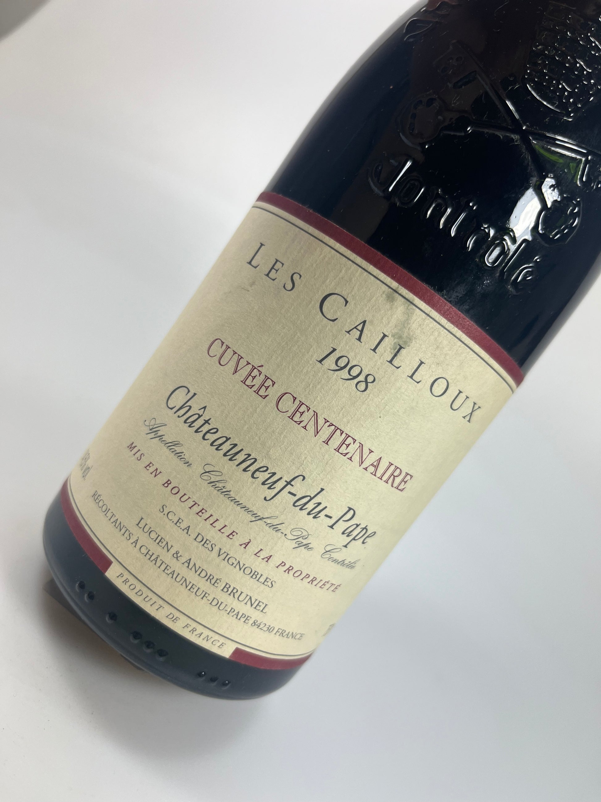Chateauneuf du Pape Les Cailloux Cuvee Centenaire 1998