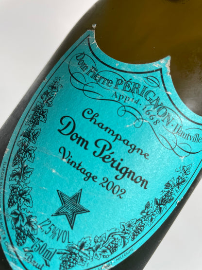 Dom Perignon 2002 Andy Warhol Tribute Collection blau