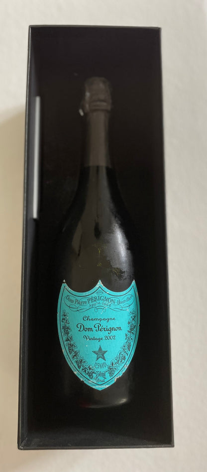 Dom Perignon 2002 Andy Warhol Tribute Collection blau