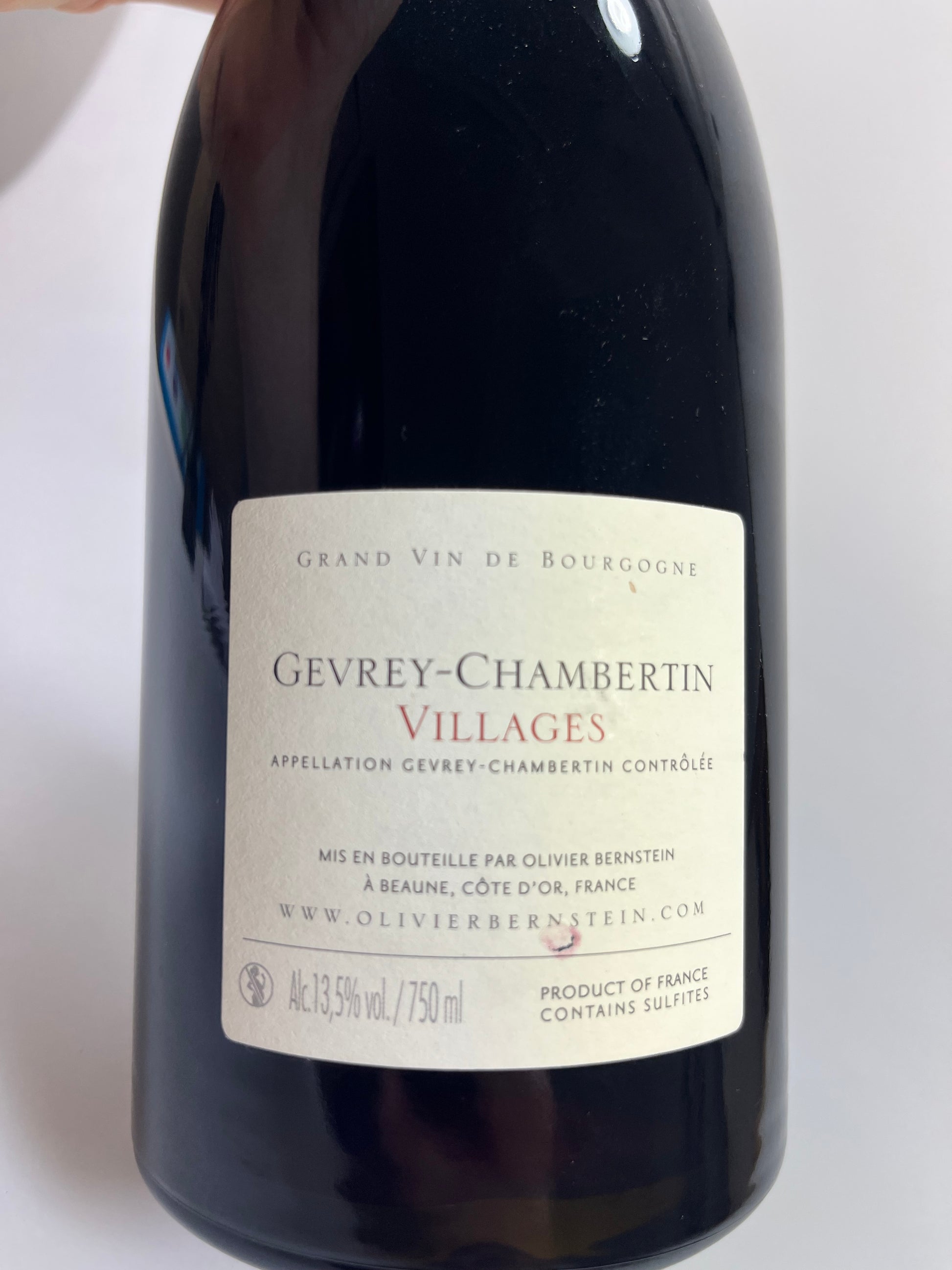 Gevrey Chambertin 2015 Olivier Bernstein