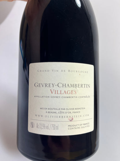 Gevrey Chambertin 2015 Olivier Bernstein