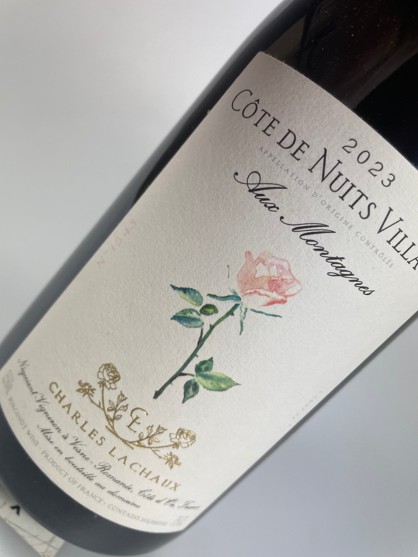 Charles Lachaux Cote de Nuits Village Aux Montagnes 2023