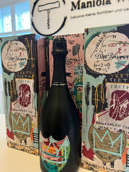 Dom Perignon Jean Michel Basquiat Tribute 2015 in Geschenkverpackung