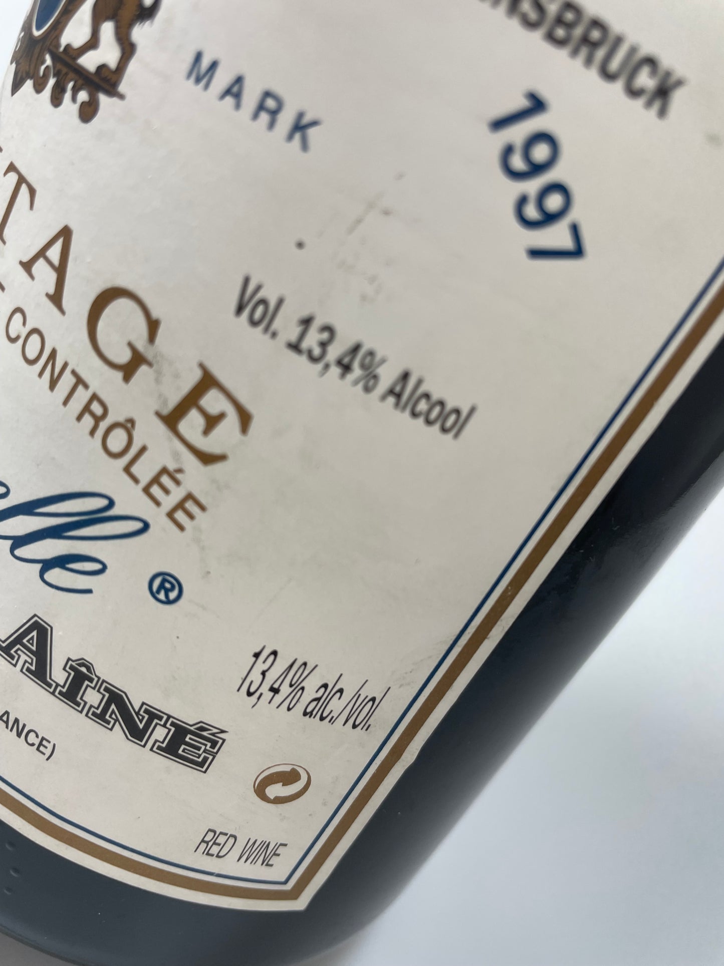 Etikett Hermitage La Chapelle 1997 MAGNUM