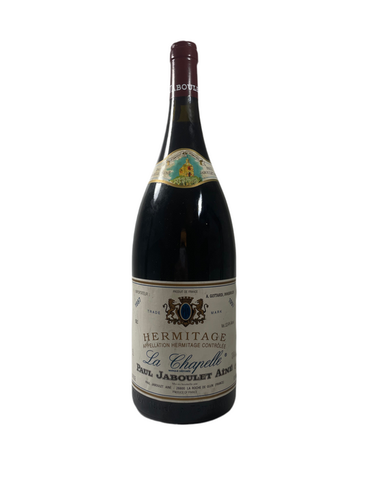 Komplettaufnahme Flasche Hermitage La Chapelle 1997 MAGNUM