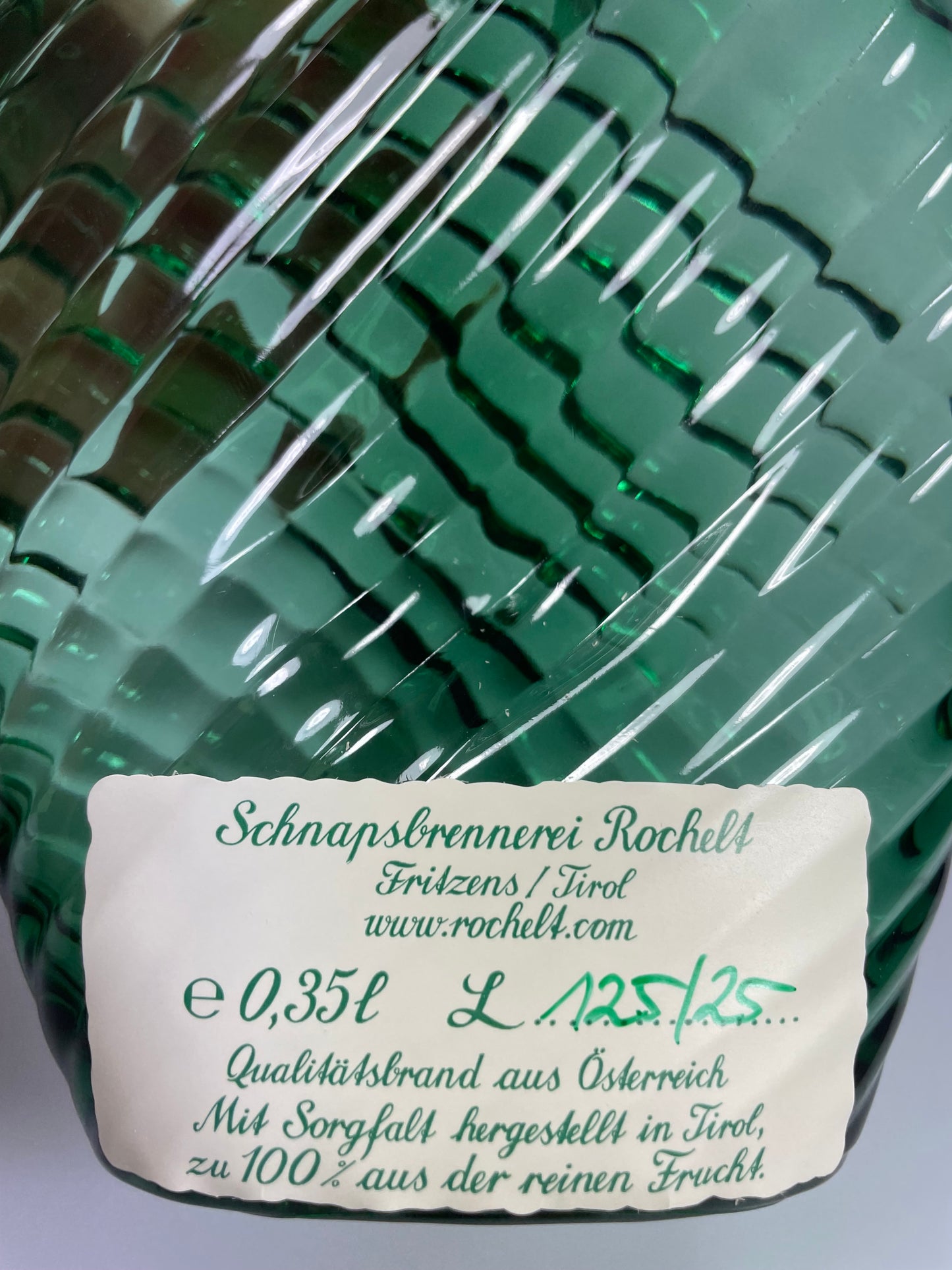 Rücketikett Rochelt Orange