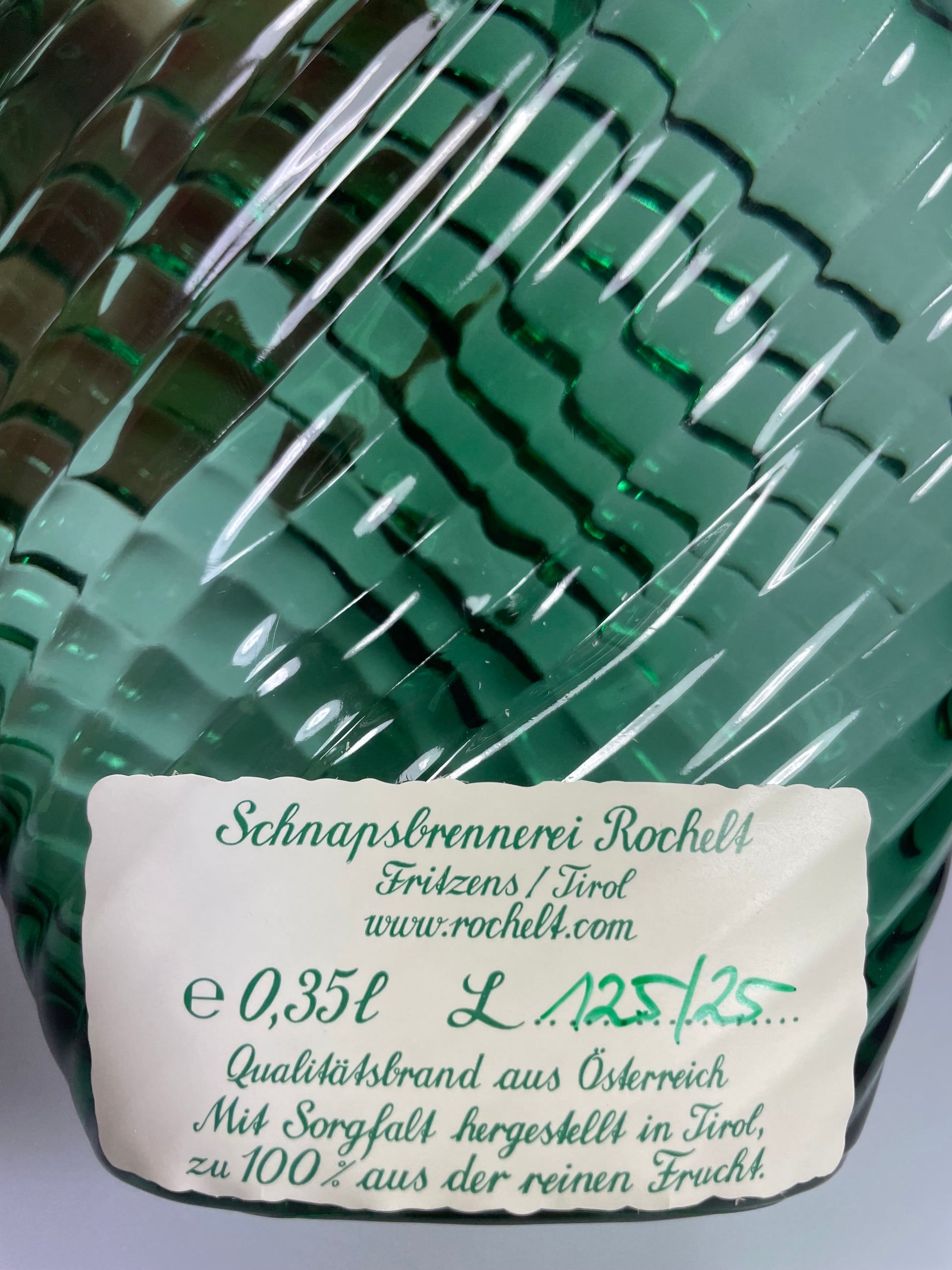 Rücketikett Rochelt Orange