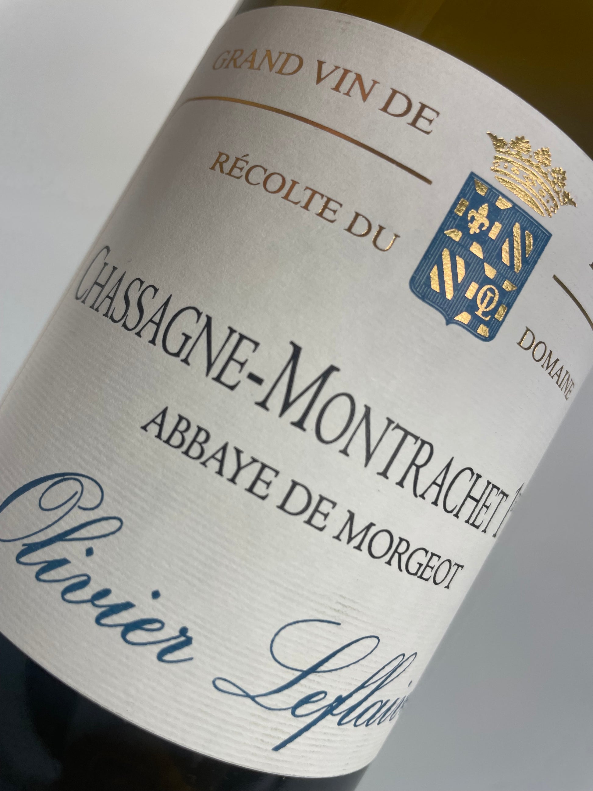 Chassagne Montrachet Abbaye de Morgeot 1er Cru 2018 Olivier Leflaive