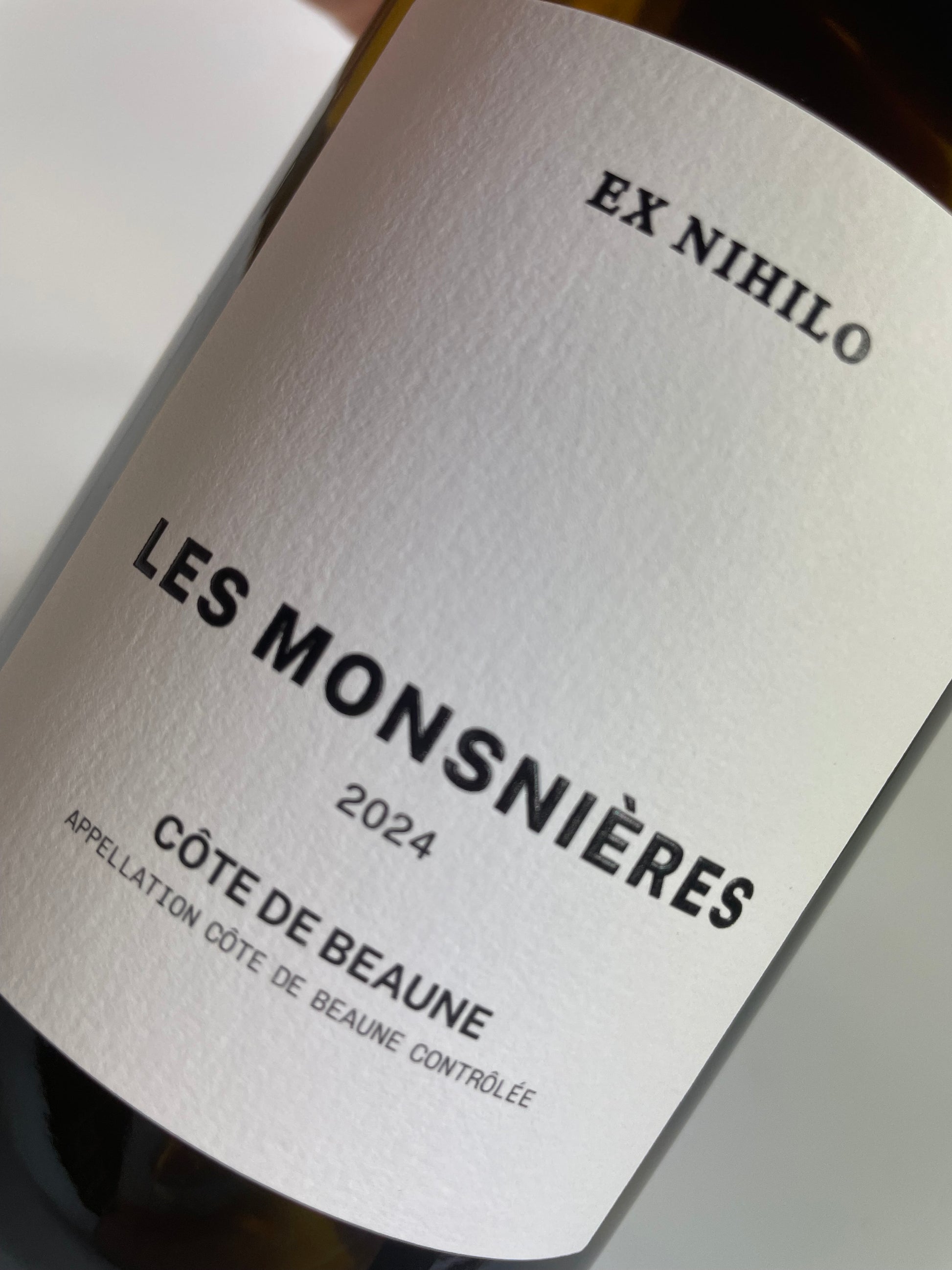 Cote de Beaune Les Monsnieres 2024 Ex Nihilo