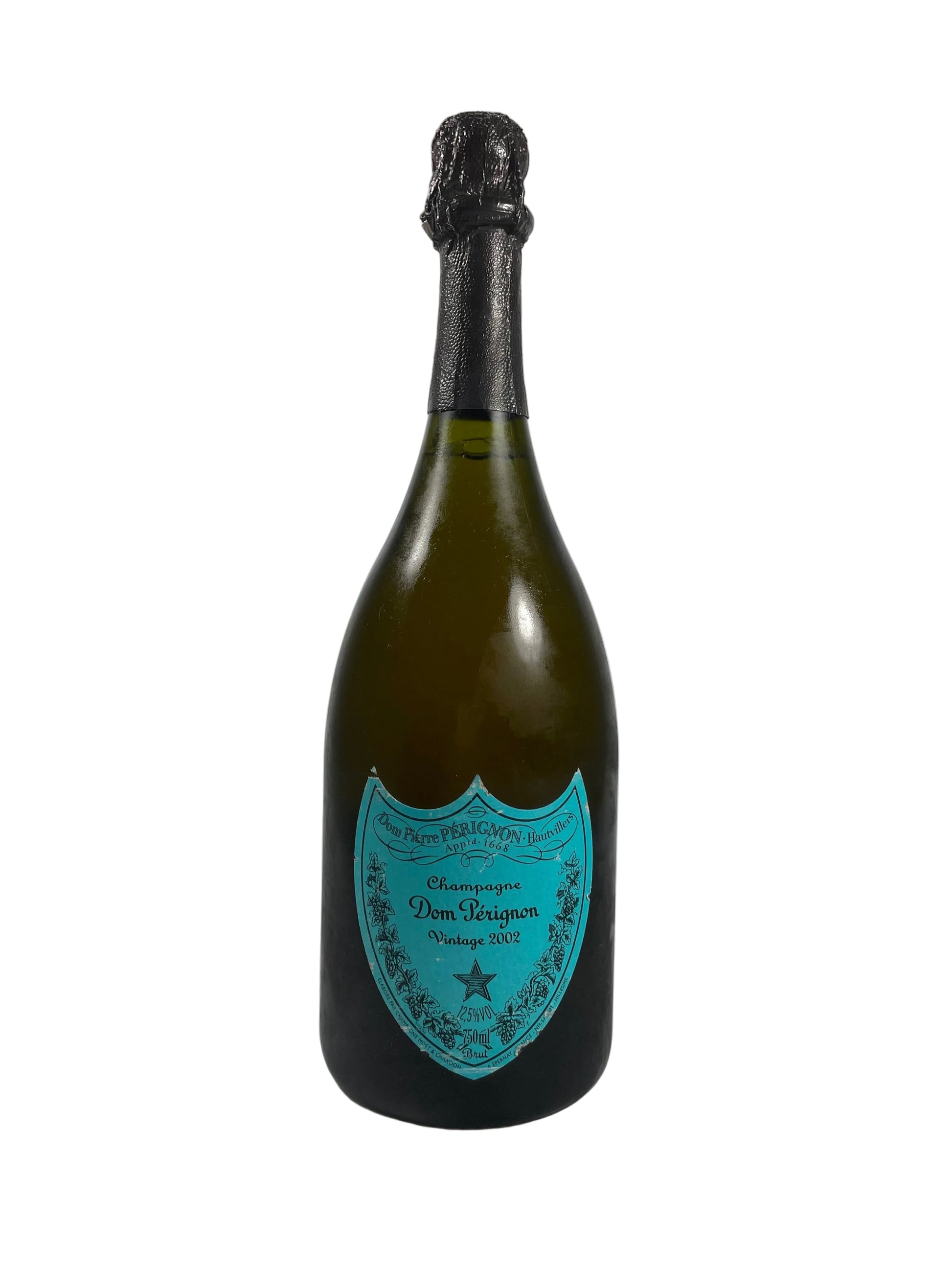 Dom Perignon 2002 Andy Warhol Tribute Collection blau