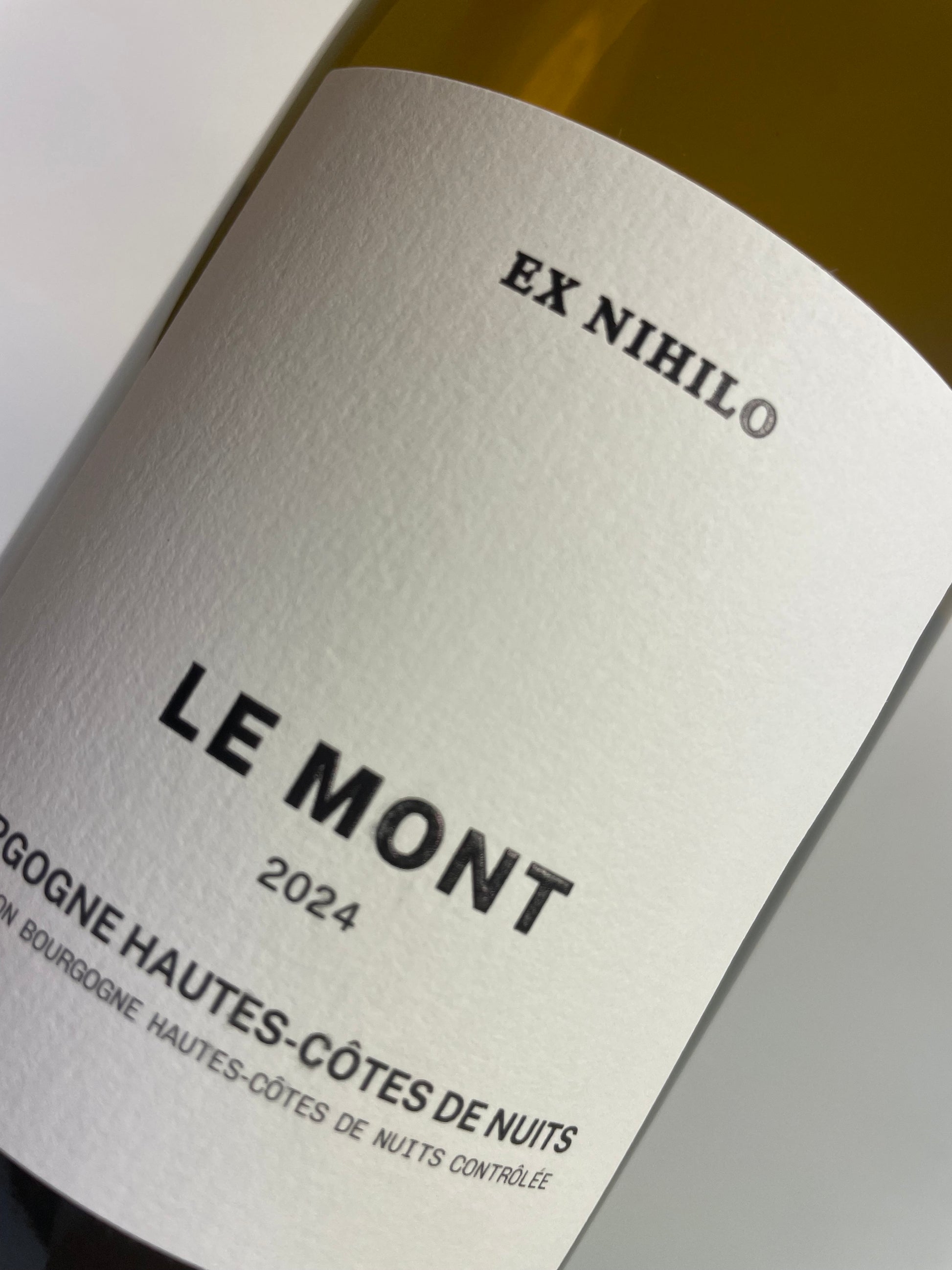 Le Mont Bourgogne Hautes Cotes de Nuits 2024 Ex Nihilo
