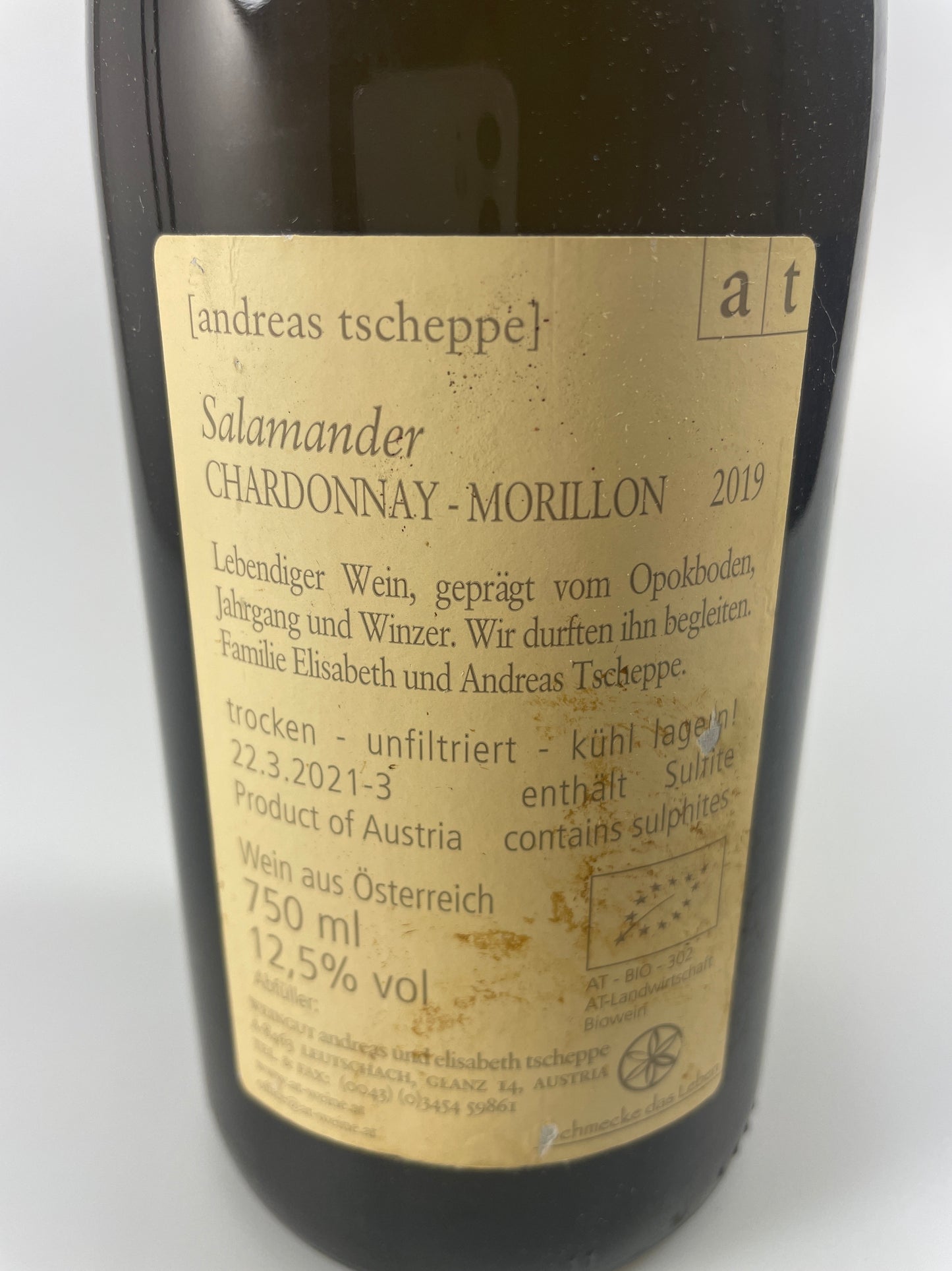 Salamander Chardonnay - Morillon 2019