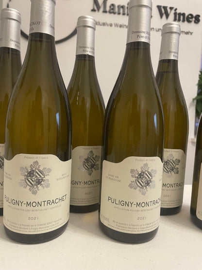 mehrere Flaschen Domaine Bzikot Puligny Montrachet 2021