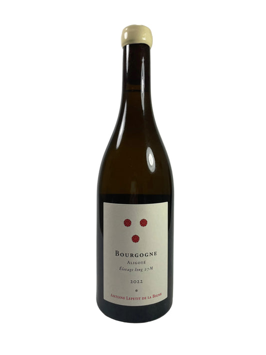 Bourgogne Aligote Elevage Long 2022 La Pierre Ronde