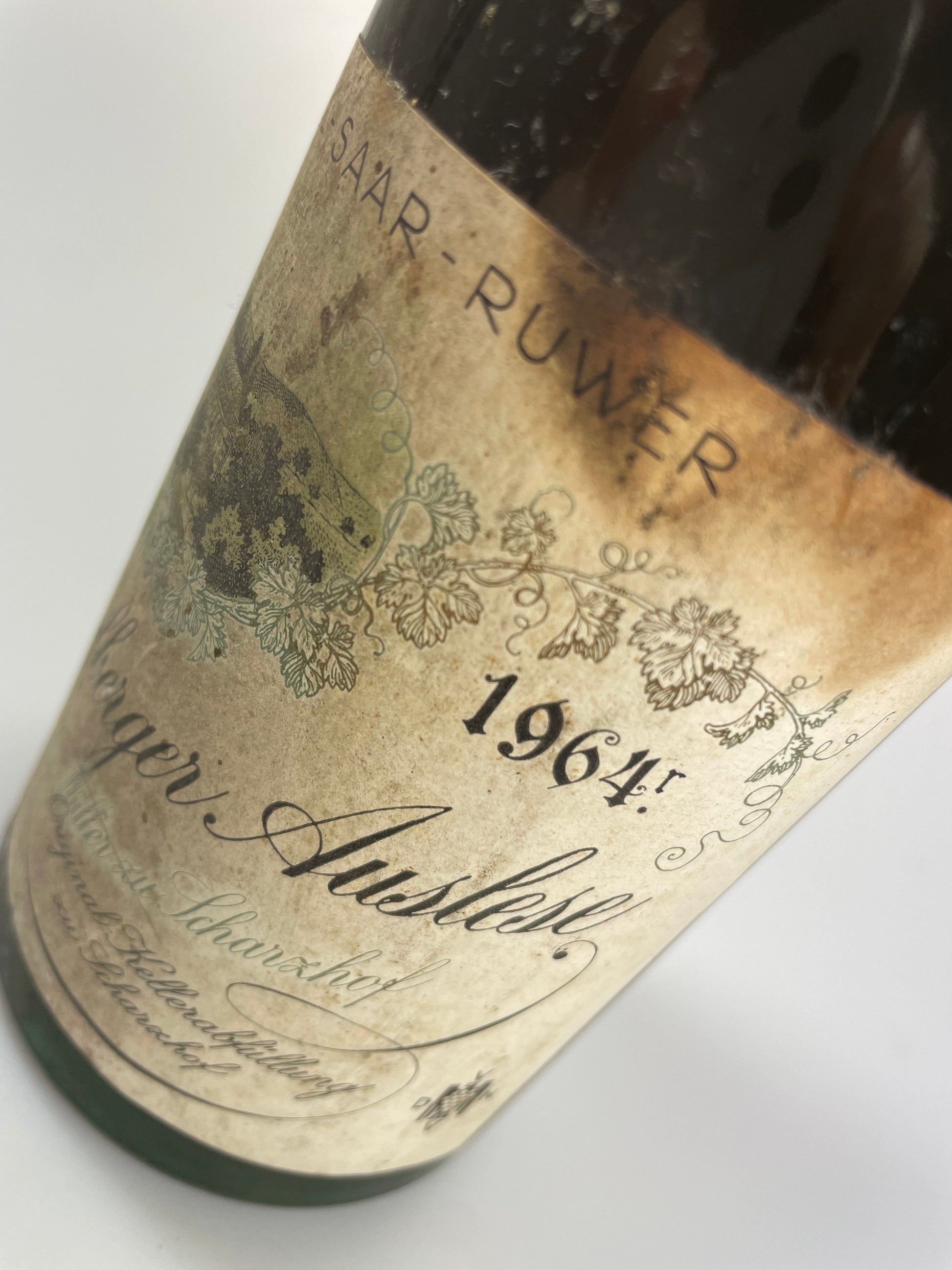 Etikett Scharzhofberger Riesling Auslese von Egon Müller