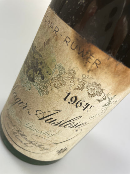 Etikett Scharzhofberger Riesling Auslese von Egon Müller