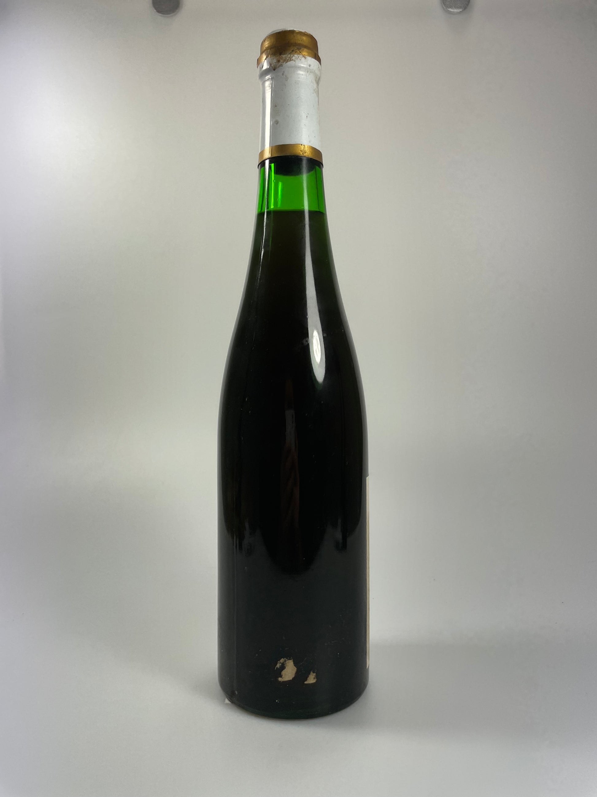 Flasche  Scharzhofberger Riesling Auslese von Egon Müller 1964 von Hinten