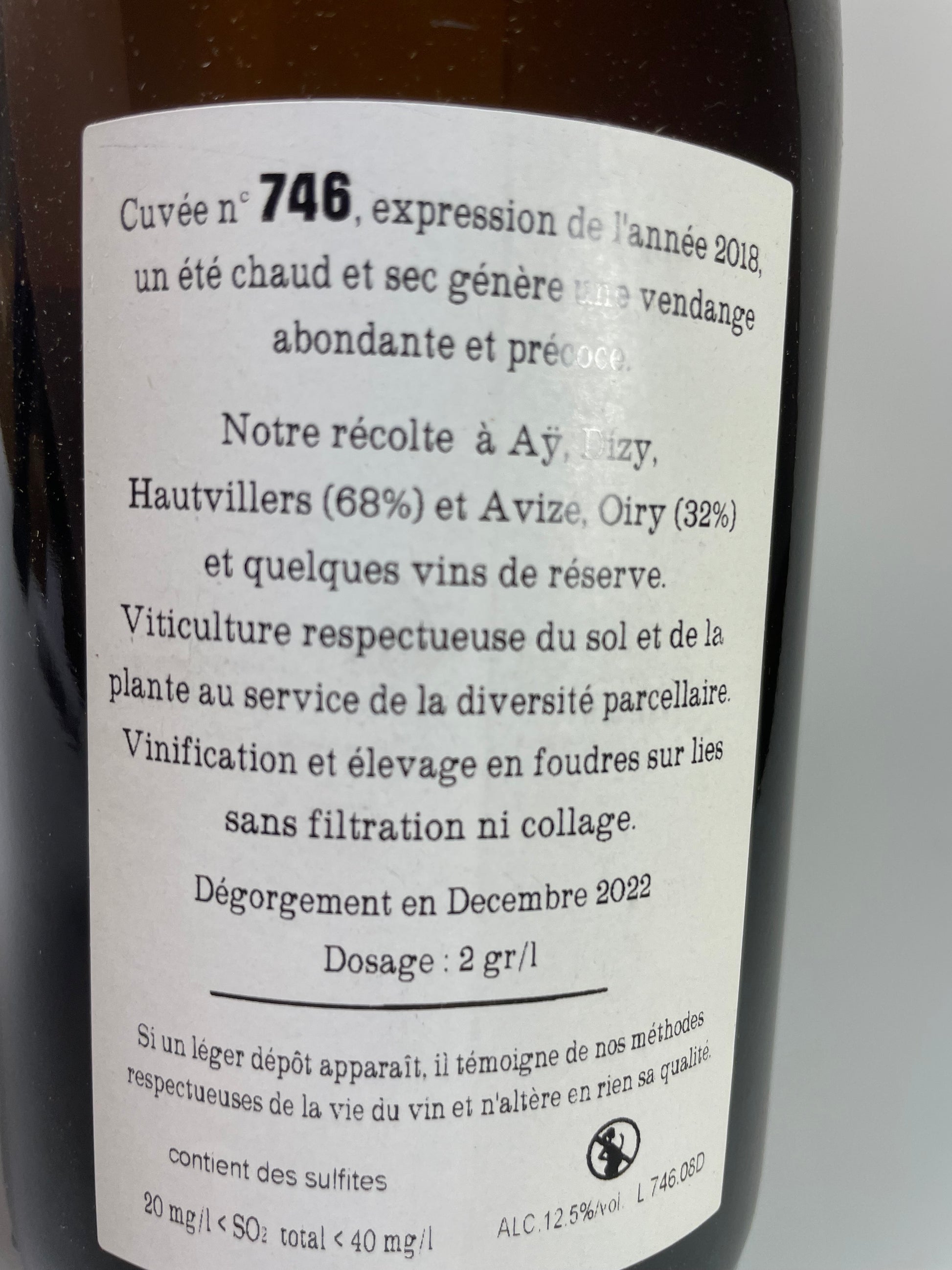 Jacquesson Cuvee 746 Extra Brut