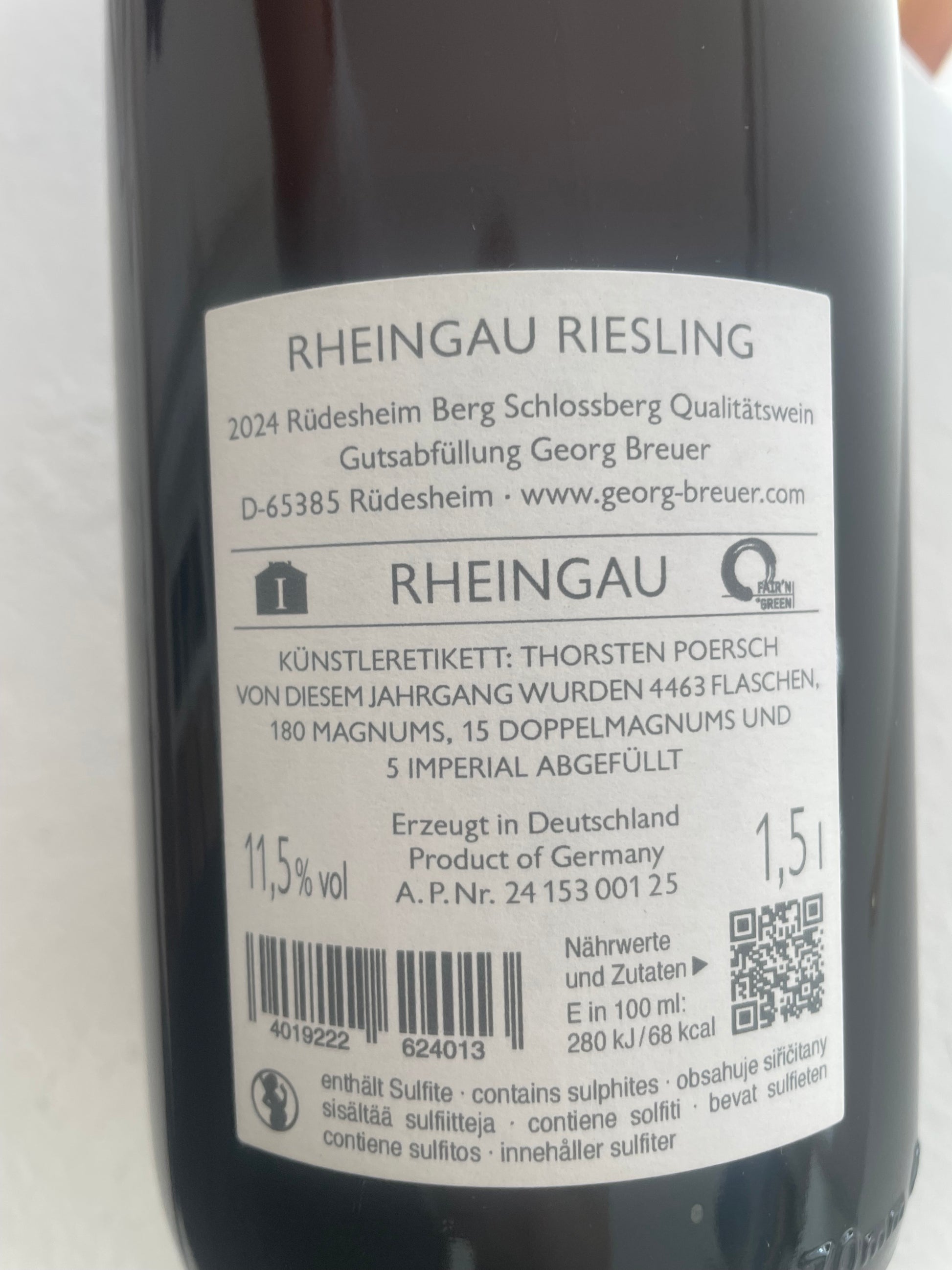 Georg Breuer Riesling Berg Schlossberg