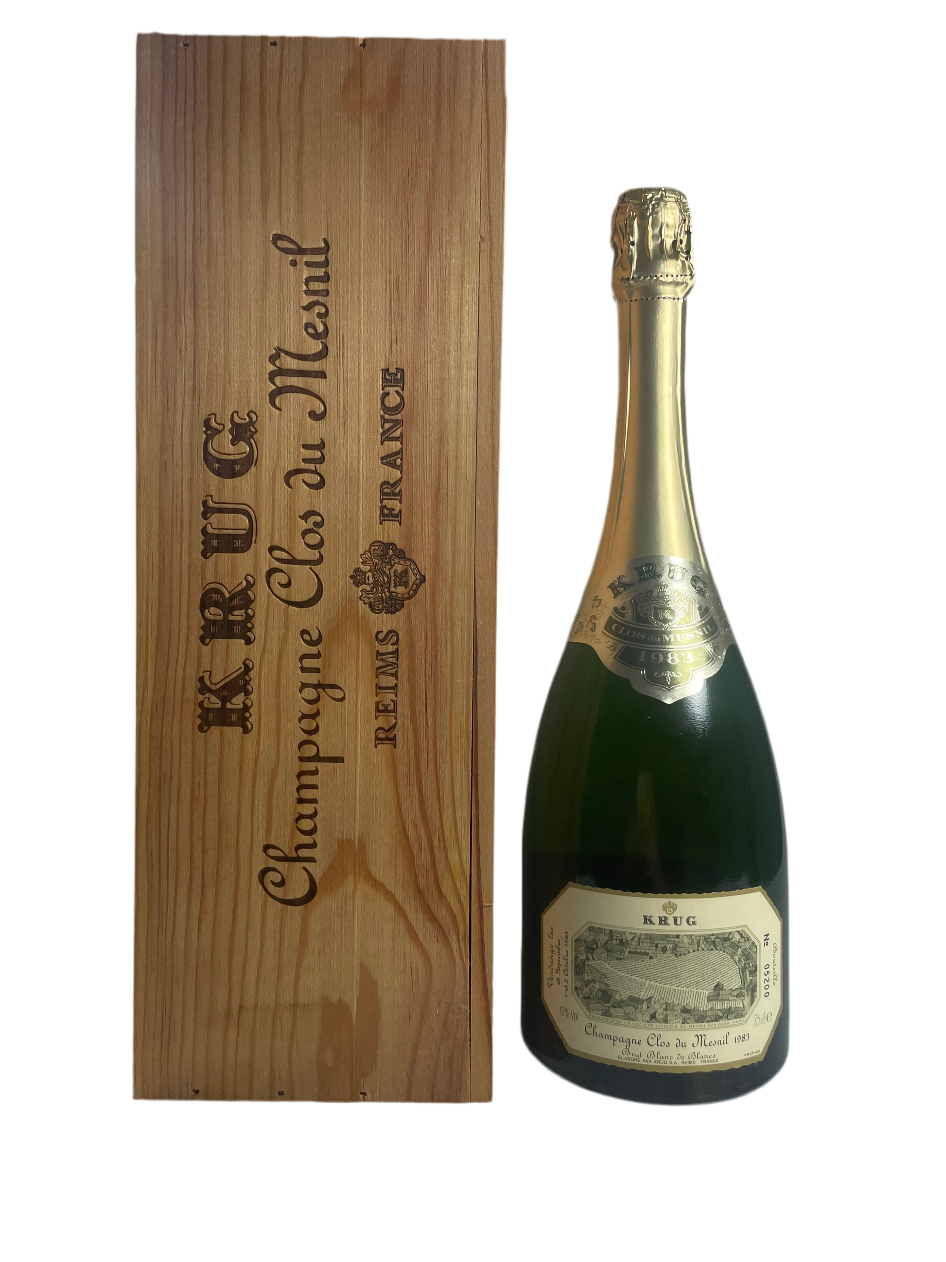 Champagner Krug Clos du Mesnil exklusiv