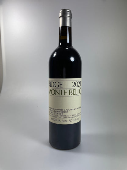 Weinflasche Monte Bello 2021