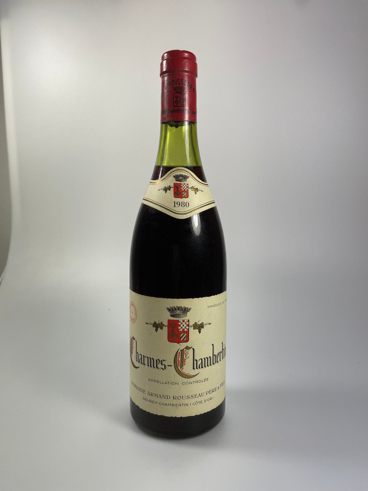 Charmes Chambertin Grand Cru 1980 von Rousseau