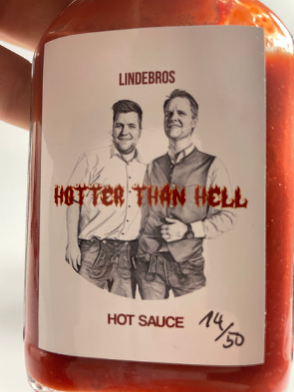 Lindebros hot sauce Maniola Wines