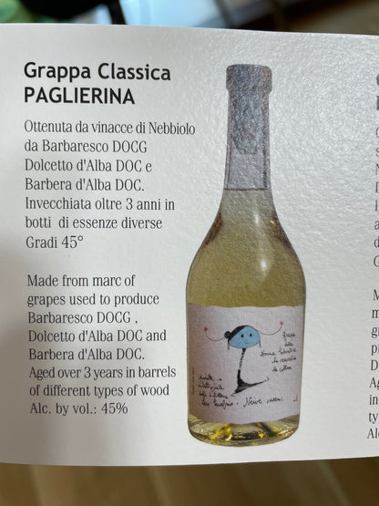 Grappa Classica Paglierina 2018