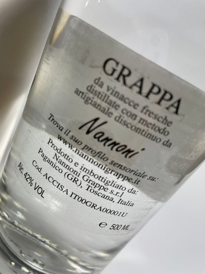 Nannoni Grappa di Brunello