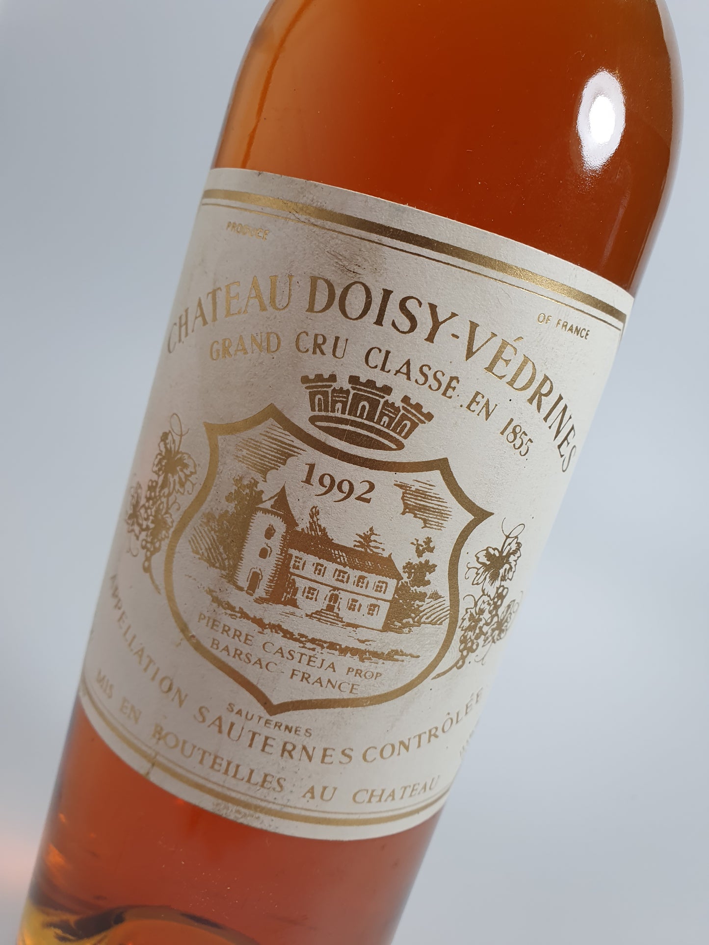 Chateau Doisy Vedrines Sauternes 1992 Chateau Doisy Vedrines