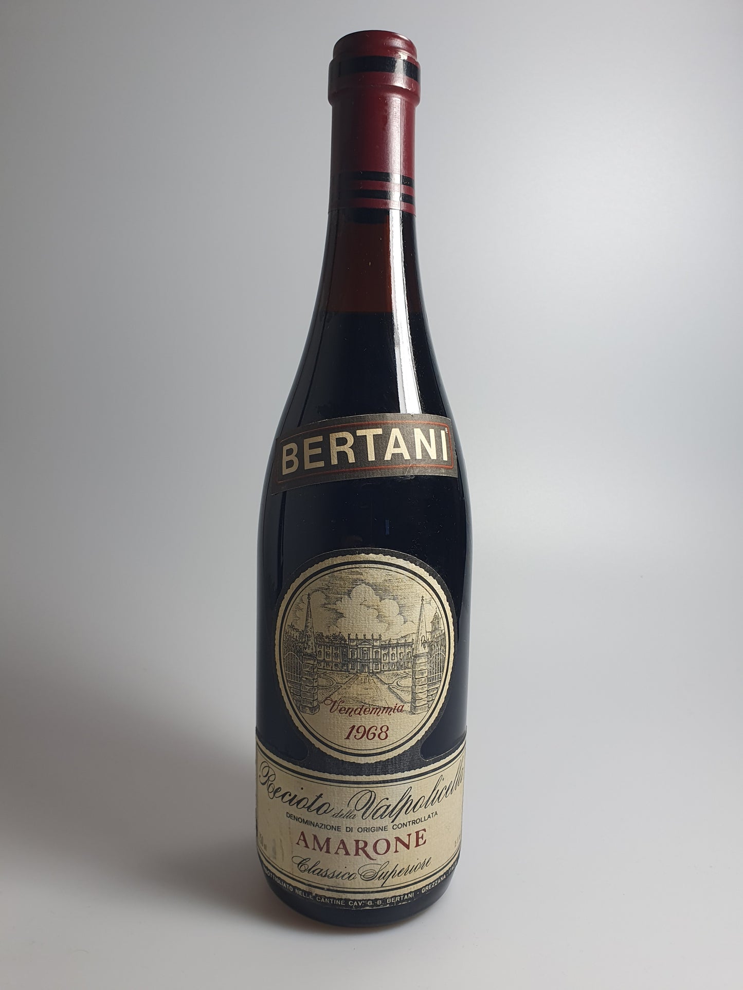 Recioto della Valpolicella Amarone Classico Superiore 1968 Bertani