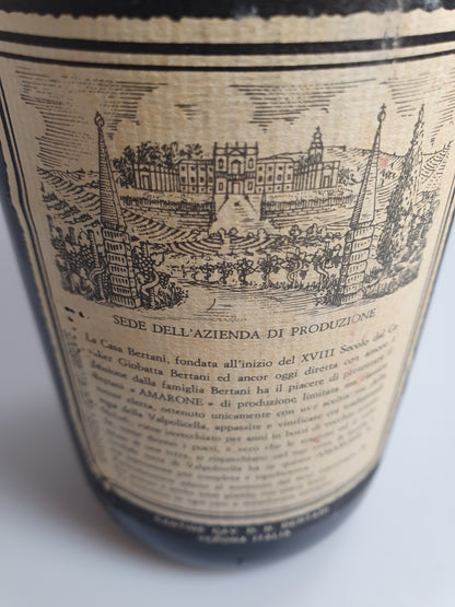 Recioto della Valpolicella Amarone Classico Superiore 1968 Bertani