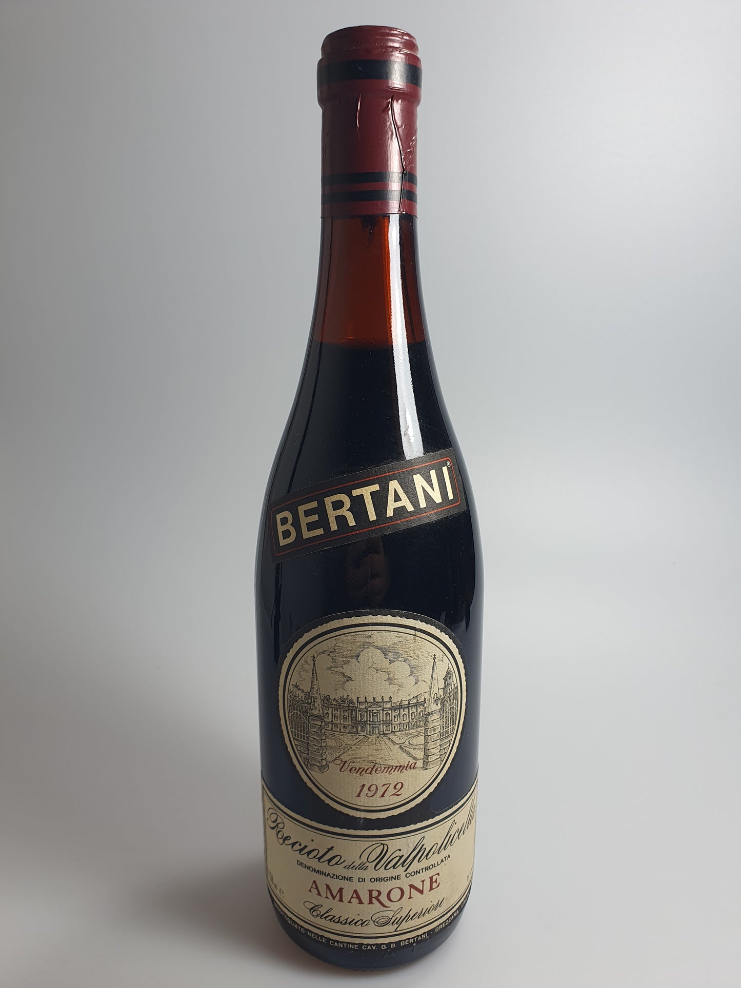 Recioto della Valpolicella Amarone Classico Superiore 1972 Bertani