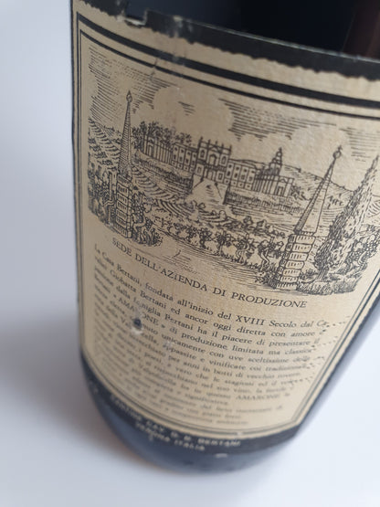 Recioto della Valpolicella Amarone Classico Superiore 1972 Bertani